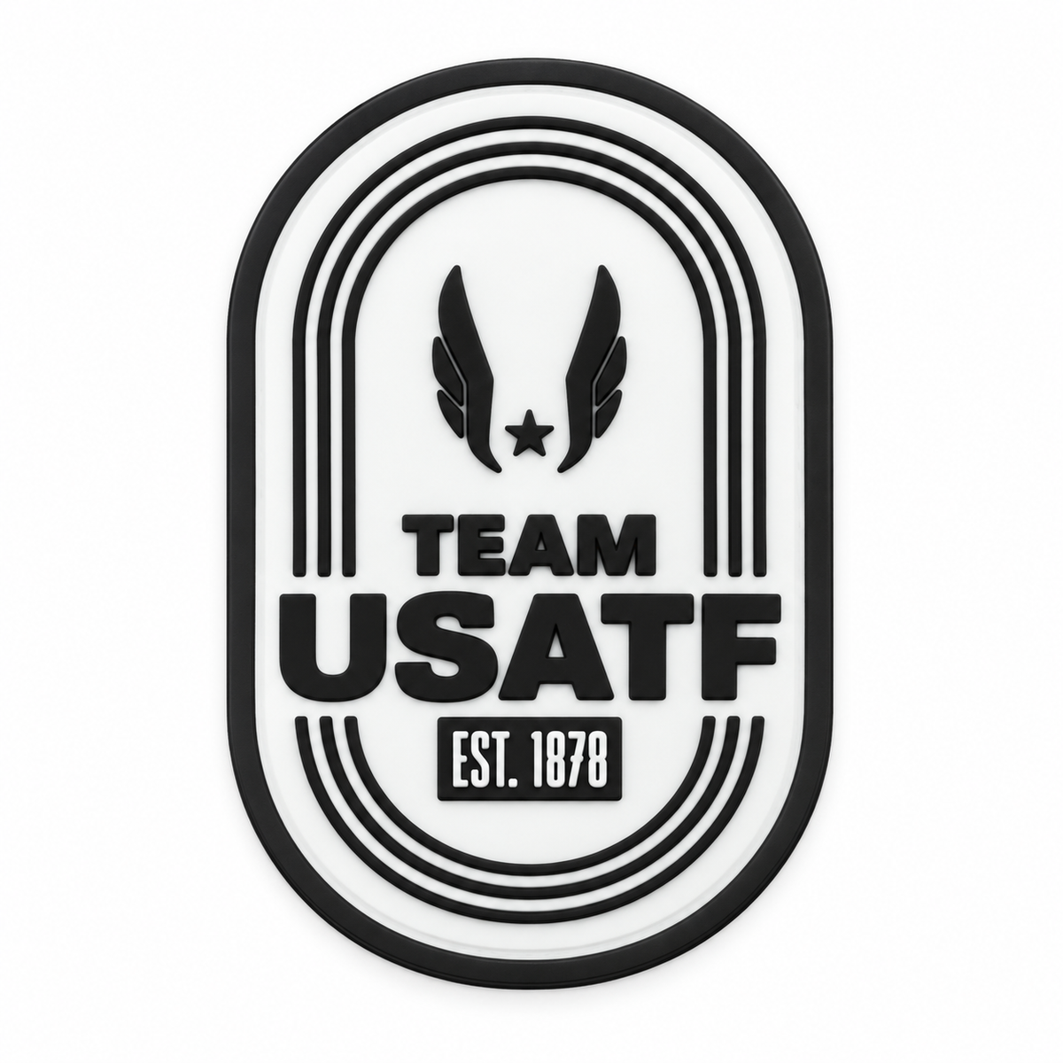 USATF Velcro Patch - Track