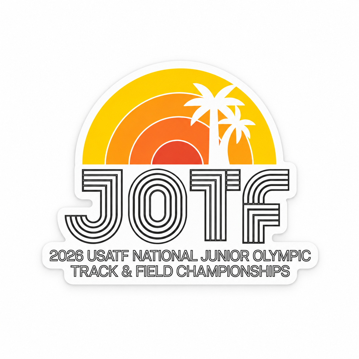 JOTF Sun Sticker