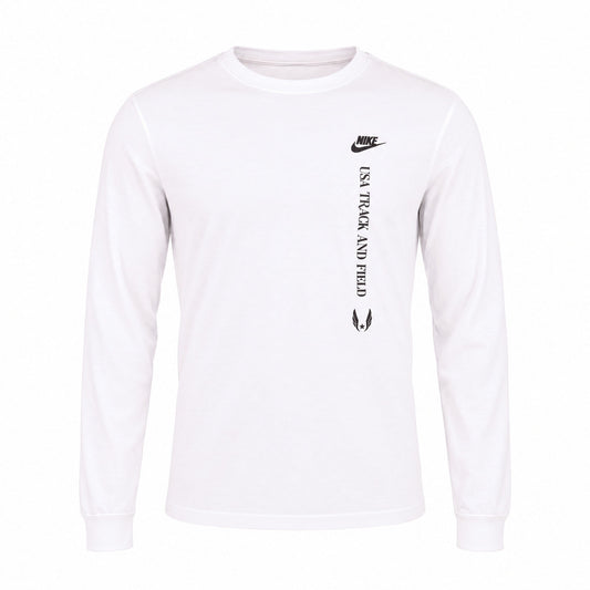 Nike USATF Men's Sportswear Club Long Sleeve T-Shirt