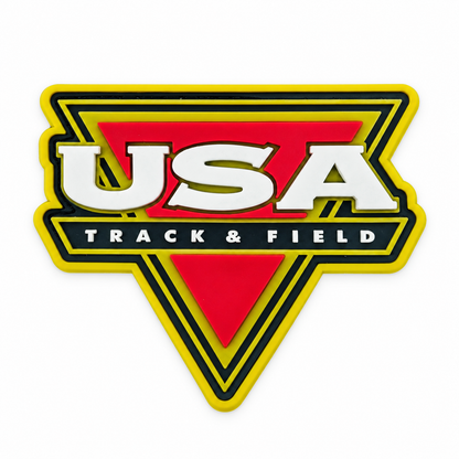 USATF Velcro Patch - Retro Triangle