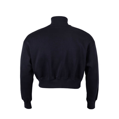 Nike USATF Women's Phoenix Fleece 1/2 Zip Cropped Sweatshirt