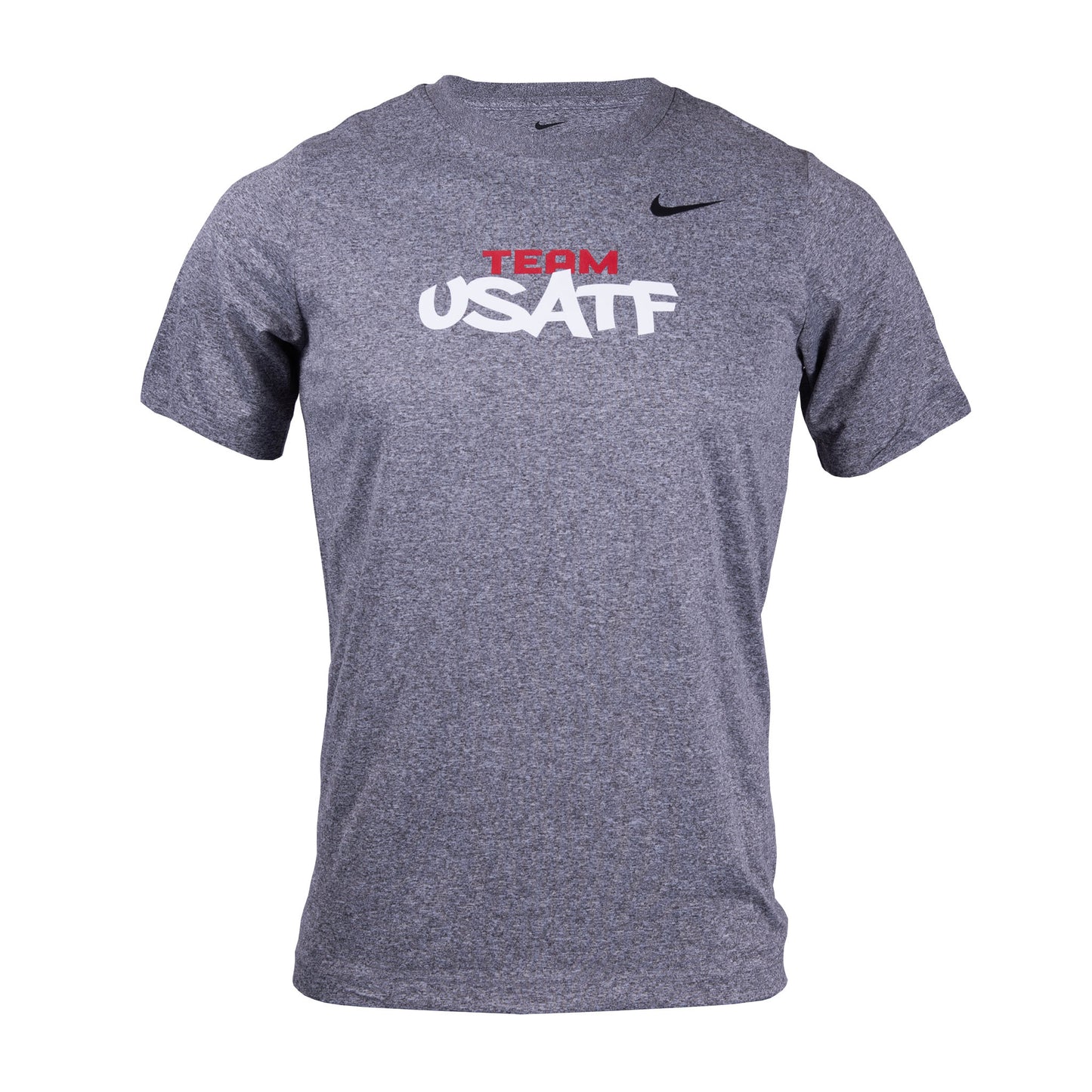 A gray Nike T-Shirt with the USATF logo on the front.