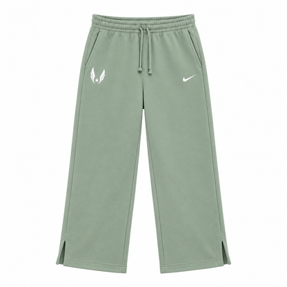 Nike USATF Women's Phoenix Fleece Wide-Leg Sweatpants