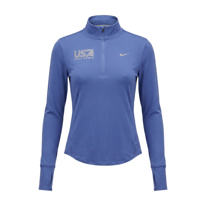 Nike USATF Women's Swift UV 1/4-Zip Top
