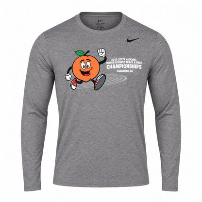 Nike USATF Adult 2025 JOTF Legend Long Sleeve T-Shirt