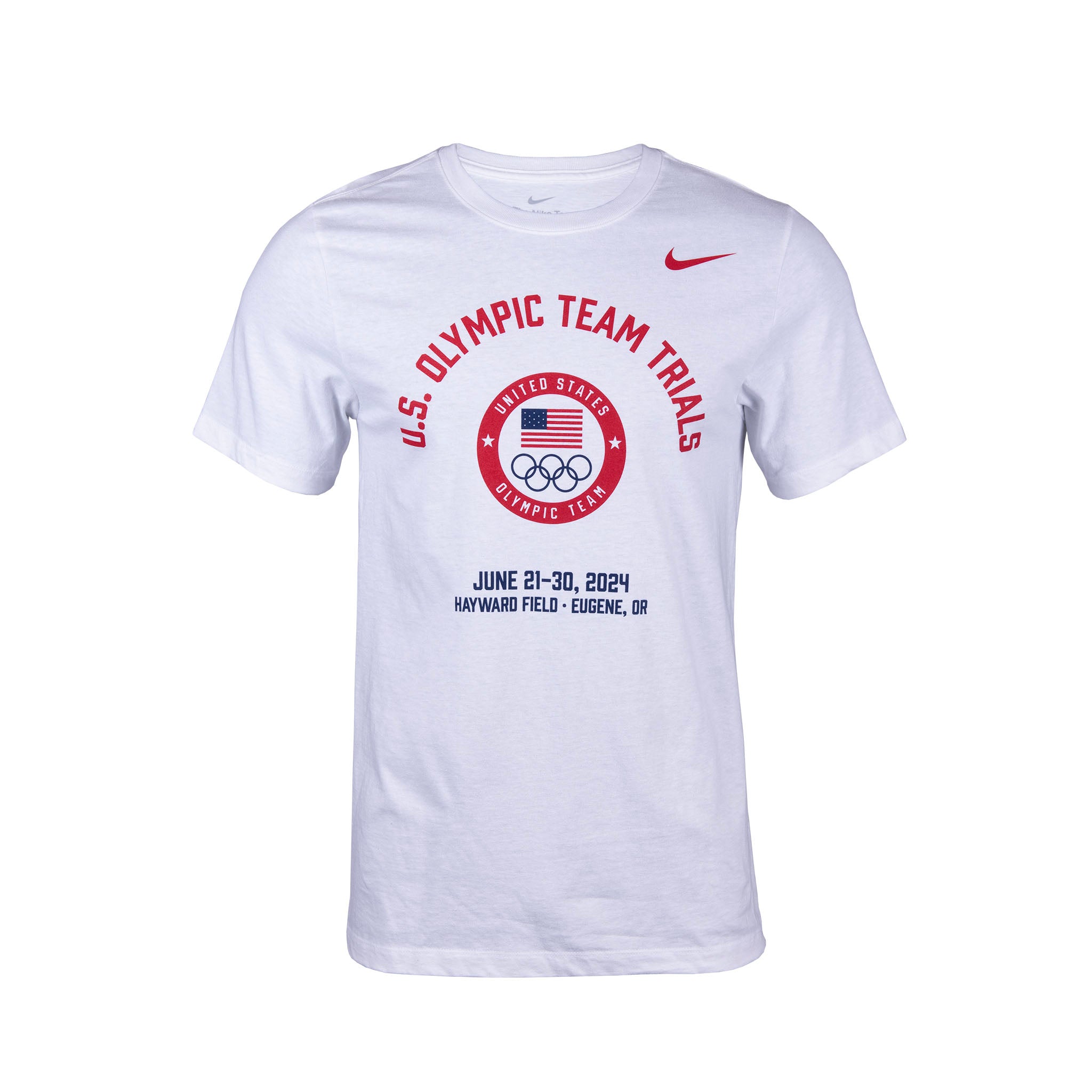 Nike USATF 2024 U.S. Olympic Team Trials Logo T-Shirt – Team USATF