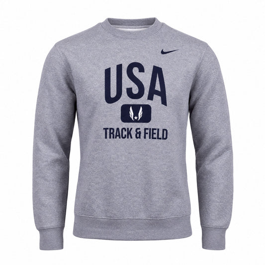 Nike USATF Sportswear Club Fleece Crew