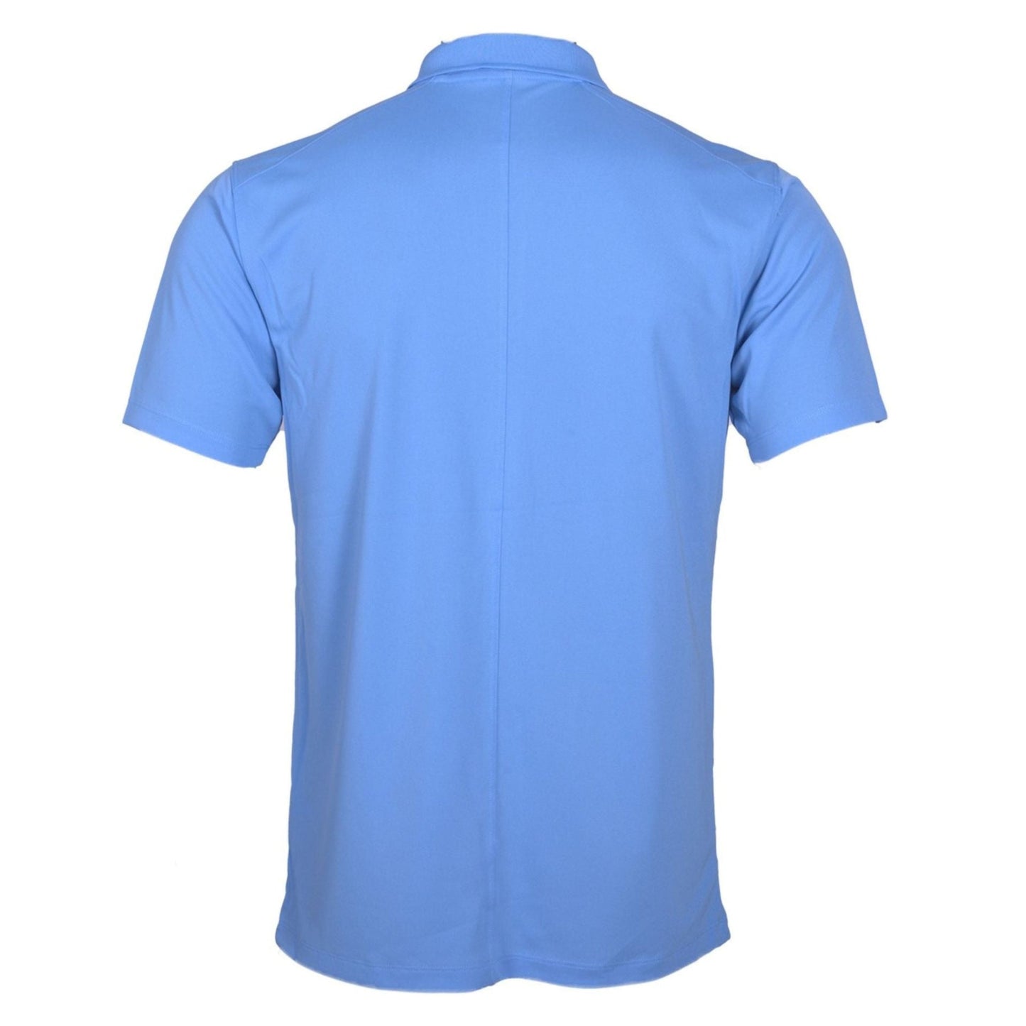 Light blue polo shirt on a white background