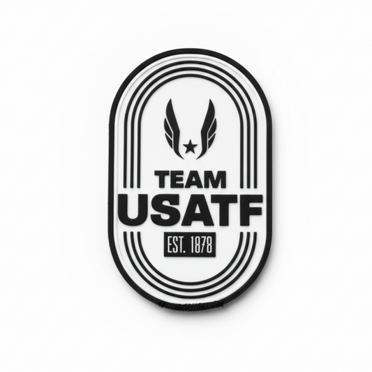 Team USATF logo with black text and white background